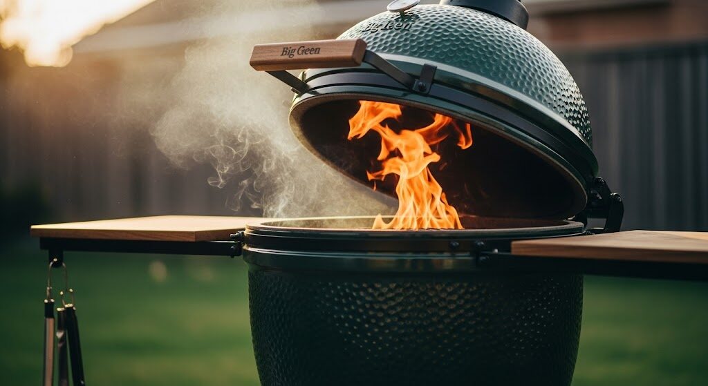 Green egg houtskool