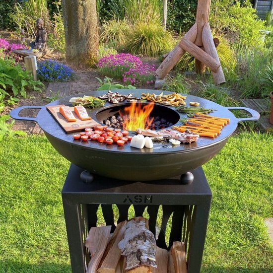 ASH Glow Plancha BBQ Zwart