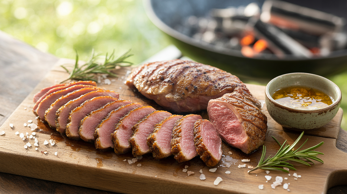 Eendenborstfilet BBQ