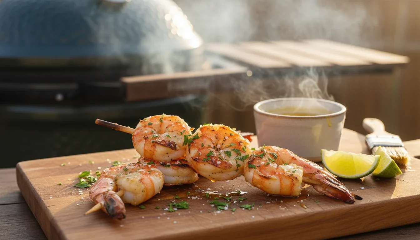 Gamba's op de BBQ
