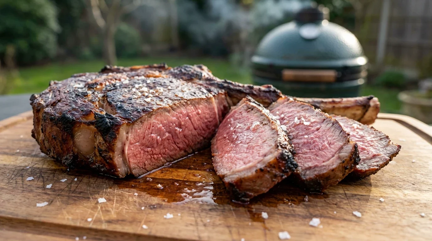 Cote de boeuf kamado